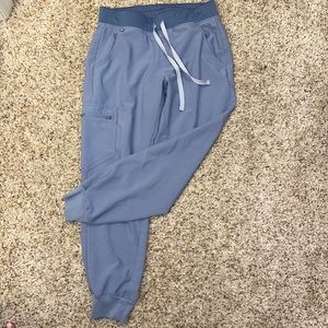 Figs Vapor Blue Space Dye Zamora Jogger